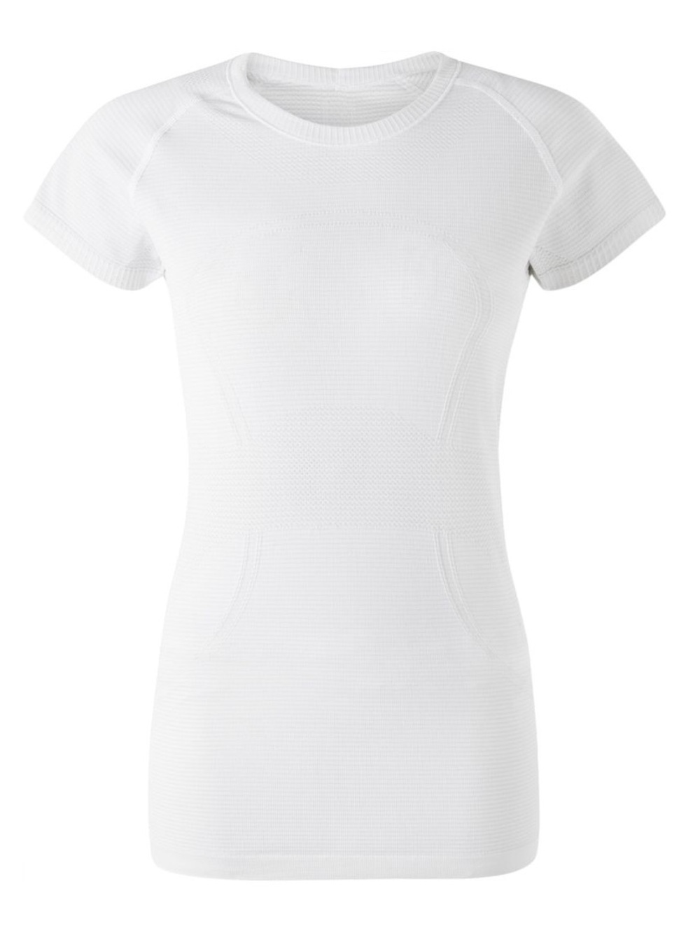 Lululemon Swiftly Tech Short Sleeve Crew - Heathered White